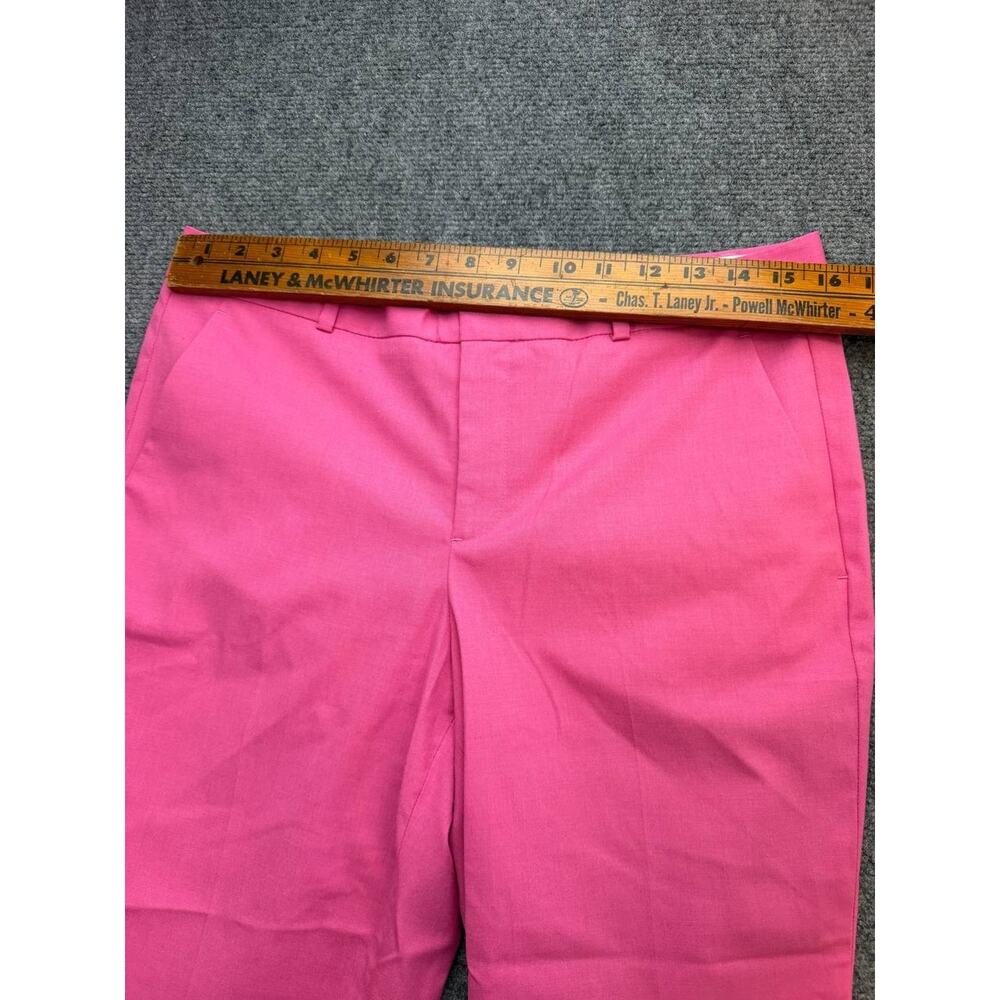 Banana Republic Ryan Women's Size 8 Pink Stretch Straight Leg Dress Pants - Picture 5 of 11